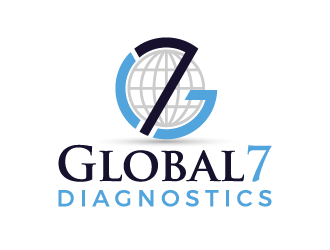Global7diagnostics logo design by akilis13