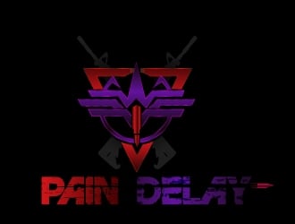 Pain Delay logo design by tec343