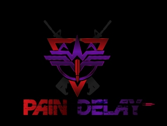 Pain Delay logo design by tec343