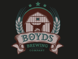 Boyds Brewing Company logo design by prodesign
