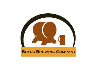 Boyds Brewing Company logo design by ElonStark