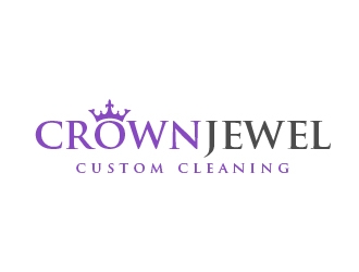 Crown Jewel Custom Cleaning logo design by shravya