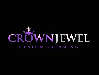 Crown Jewel Custom Cleaning logo design by shravya