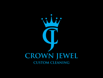 Crown Jewel Custom Cleaning logo design by haidar