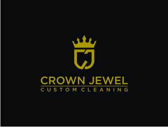 Crown Jewel Custom Cleaning logo design by mbamboex
