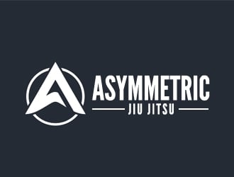 Asymmetric Jiu Jitsu logo design by gilkkj