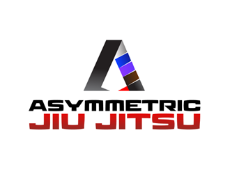 Asymmetric Jiu Jitsu logo design by megalogos
