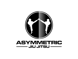 Asymmetric Jiu Jitsu logo design by qqdesigns