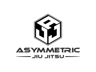 Asymmetric Jiu Jitsu logo design by cahyobragas