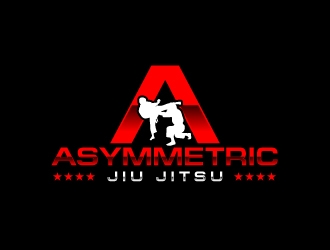 Asymmetric Jiu Jitsu logo design by uttam