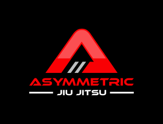 Asymmetric Jiu Jitsu logo design by haidar