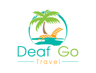Deaf Go Travel logo design by cahyobragas