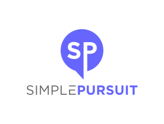 Simple Pursuit logo design by BlessedArt