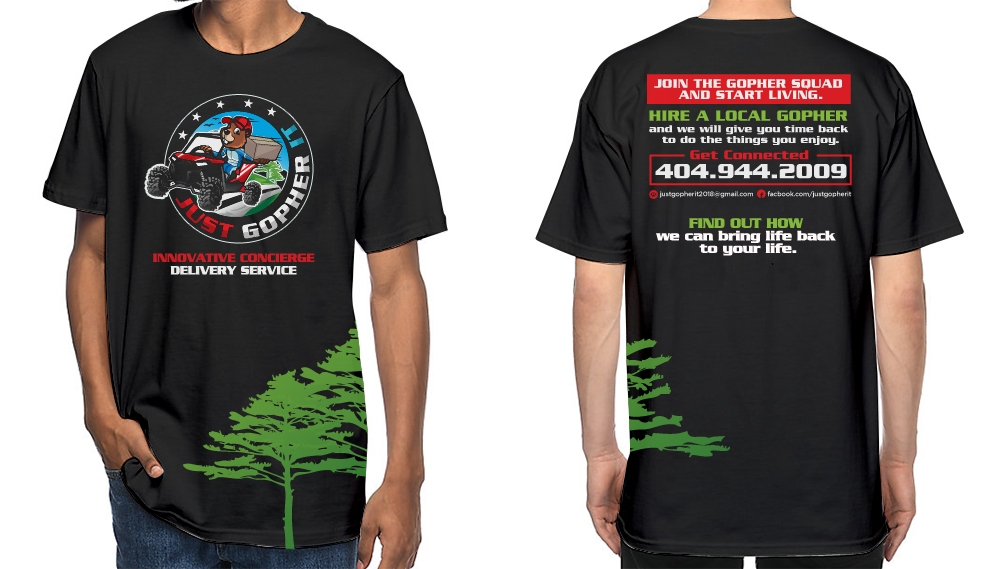 Just Gopher It / Gopher it All / Gopher logo design by scriotx