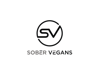 Sober Vegan / Sober Vegans logo design by vostre