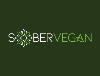 Sober Vegan / Sober Vegans logo design by Suvendu