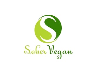 Sober Vegan / Sober Vegans logo design by MarkindDesign