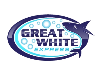 GREAT WHITE EXPRESS  logo design by jpdesigner