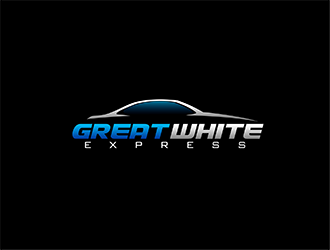 GREAT WHITE EXPRESS  logo design by hole