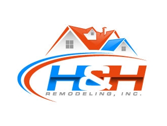 H & H Homes, Inc. logo design by daywalker