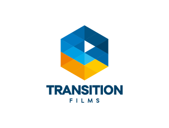 Transition Films logo design by spiritz