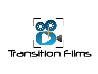 Transition Films logo design by Dawnxisoul393