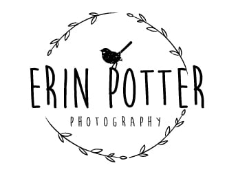 Erin Potter Photography logo design by logoguy