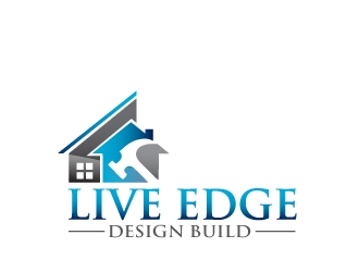 Live Edge Design Build logo design by tec343