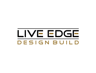 Live Edge Design Build logo design by asyqh