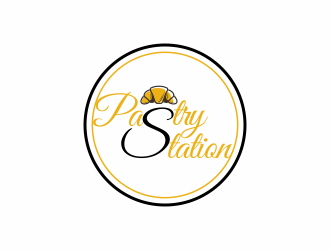 Pastry Station logo design by ROSHTEIN