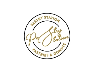 Pastry Station logo design by mmyousuf