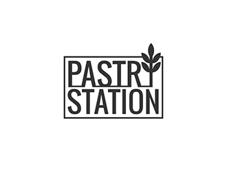 Pastry Station logo design by hole