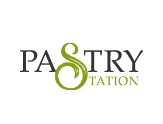 Pastry Station logo design by spiritz
