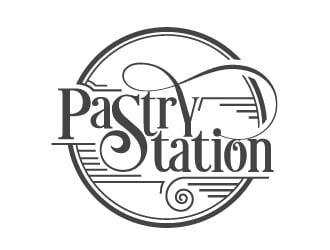 Pastry Station logo design by aRBy