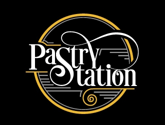 Pastry Station logo design by aRBy