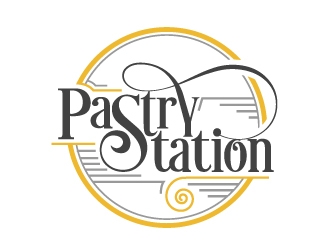 Pastry Station logo design by aRBy