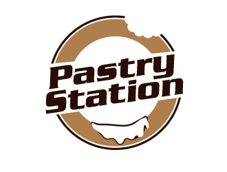 Pastry Station logo design by BeDesign