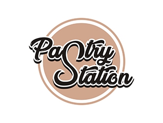 Pastry Station logo design by gitzart