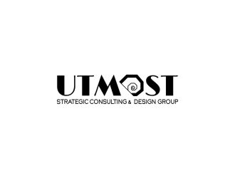 Utmost Strategic Consulting & Design Group logo design by nDmB