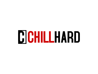 CHILL HARD  logo design by done