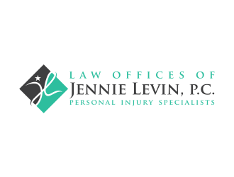 Law Offices of Jennie Levin, P.C.    Personal Injury Specialists logo design by cintoko
