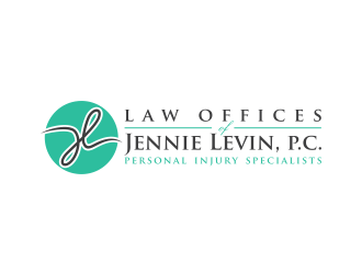 Law Offices of Jennie Levin, P.C.    Personal Injury Specialists logo design by cintoko