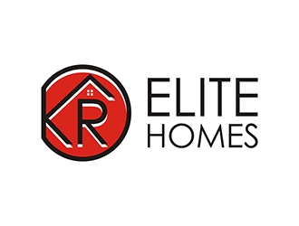 KR Elite Homes  logo design by gitzart