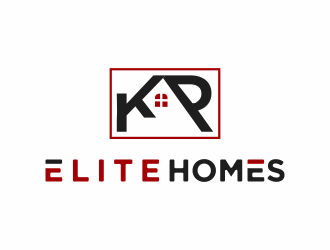 KR Elite Homes  logo design by Mahrein