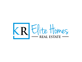 KR Elite Homes  logo design by done
