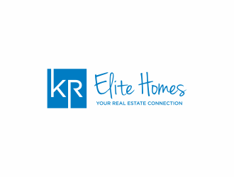KR Elite Homes  logo design by ammad