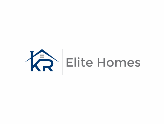 KR Elite Homes  logo design by mutafailan