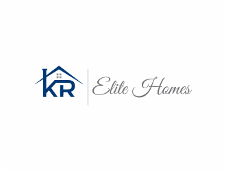KR Elite Homes  logo design by mutafailan