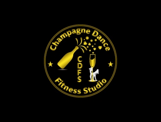 Champagne Dance Fitness Studio logo design by dhika