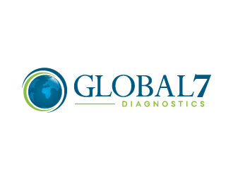 Global7diagnostics logo design by spiritz